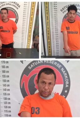 Sat Res Narkoba Polres Simalungun  Bongkar Sindikat  Peredaran Sabu di Hatonduhan, Amankan Tiga Tersangka