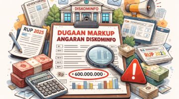 Dokumen RUP–LPJ 2025 Ungkap Dugaan Markup Ratusan Juta di Diskominfo Kendal