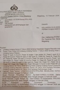 Dibakar Api Cemburu Tiga Remaja Putri di Magelang Aniaya Pelajar Usia di Bawah Umur