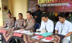 Polres Gunungkidul Ungkap Kasus Penipuan Jual Beli Emas Antam Via Media Sosial