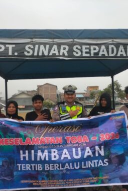 Sat Lantas Polres Simalungun Intensifkan Penyuluhan Tertib Lalu Lintas di Saribu Dolok dalam Ops Keselamatan Toba 2026