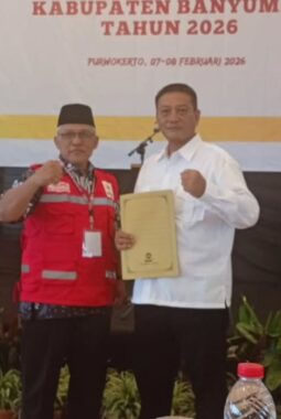 Nungky Harry Rachmat Gantikan Sadewo Pimpin PMI Banyumas 