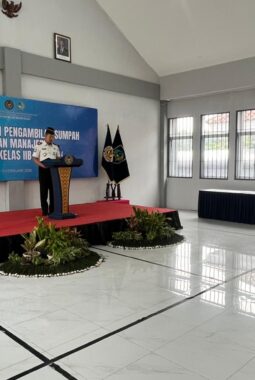 Rutan Boyolali Resmi Lantik Dua Pejabat Manajerial