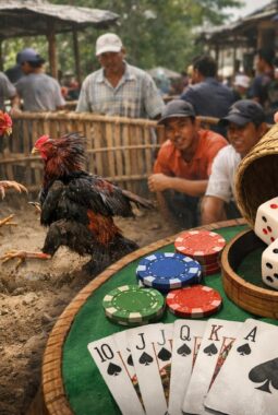 Diduga Marak Judi Sabung Ayam dan Dadu di Kedungtuban Blora, Warga Resah