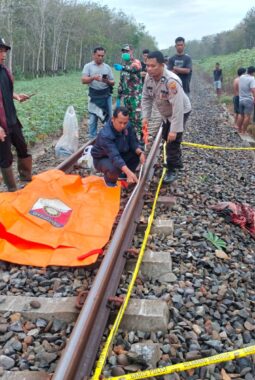 Reaksi Cepat Polres Simalungun Tangani Warga Tertabrak Kereta Api di Jalur Rel Dolok Merangir