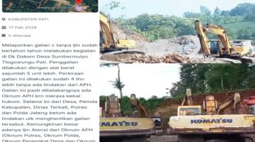 Diduga Galian C Ilegal di Pati Kebal Hukum Bertahun-tahun