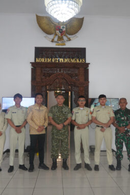 Korem 072/Pamungkas Terima Audiensi Menwa Mahakarta DIY