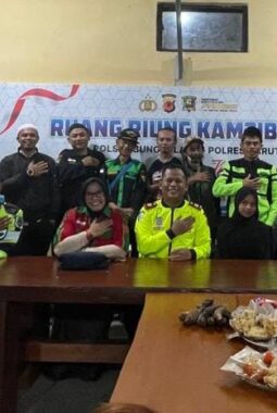 Dalam Ruang Riung Kamtibmas FKPM dan RAPI Siap Bersinergi Dengan Polsek Bungbulang