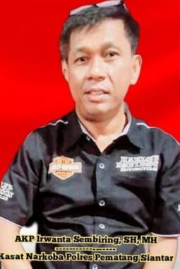 Kasat Narkoba Pematang Siantar AKP Irwanta Sembiring SH MH Mengucapkan Selamat HPN 2026. PERS Sehat, Ekonomi Berdaulat Bangsa Kuat