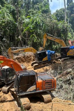 Polda Sumut Bongkar Tambang Emas Ilegal Beromzet Miliaran, 17 Orang dan 14 Ekskavator Diamankan
