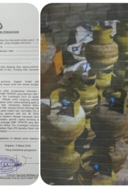 Kabid Investigasi GNP Tipikor Jateng Laporkan Dugaan Penyalahgunaan LPG Subsidi untuk Peternakan Ayam Potong di Semarang