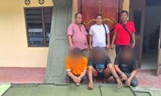 Gasak 5 Pintu Besi Rumah Walet Pakai Kunci Pas, 3 Pelaku Dibekuk Reskrim Polsek Perdagangan Simalungun!