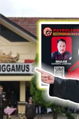 Kecam Intimidasi Wartawan di Tanggamus, Pimpinan Patroli 86 Minta Kapolri Tindak Tegas