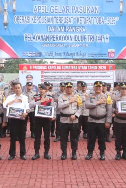 Kapolres Simalungun Bagikan Parcel Lebaran untuk Personil, Apresiasi Kinerja dan Tingkatkan Semangat Kerja
