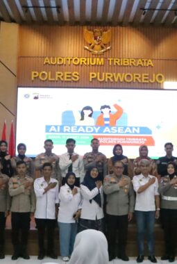 Langkah Progresif Dengan Menjadiakan Pusat Literasi Digital Bagi Generasi Muda di Ruang Auditorium Polres Purworejo