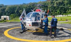Polda Jateng Siagakan Helikopter Ambulans Udara di GT Kalikangkung, Perkuat Penanganan Darurat Selama Operasi Ketupat Candi 2026