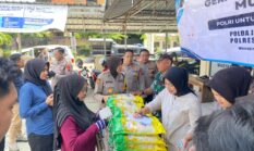 Polres Wonogiri Gelar Gerakan Pangan Murah, 3 Ton Beras SPHP Disalurkan untuk Warga