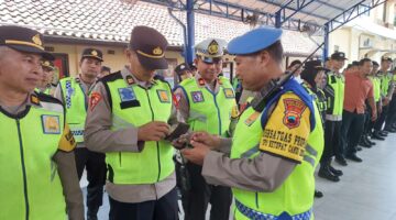 Propam Polres Sragen Perketat Disiplin Personel Operasi Ketupat Candi 2026, HP hingga Sikap Tampang Diperiksa