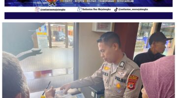 Polantas Menyapa Operasi Ketupat Lodaya 2026: Satlantas Polres Majalengka Sosialisasikan Prosedur Pembuatan dan Perpanjangan