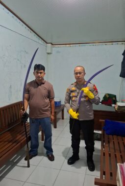 Dua Remaja Mabuk Diamankan Polisi, Bawa Sajam dan Diduga Hendak Perang Air Saat Sahur di Kudus