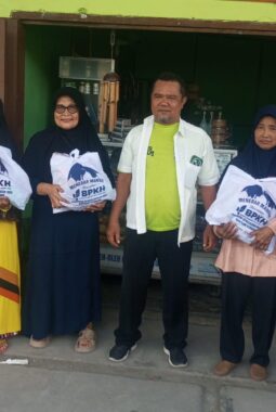 Menjelang Idul Fitri 1447 H, BPKH Bagikan Sembako Kepada Masyarakat Simalungun.