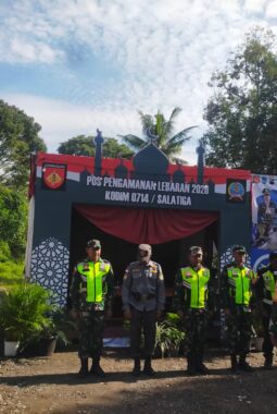 Pos Pam Idul Fitri di SCI Salatiga Terpantau Aman, Arus Lalin Lancar