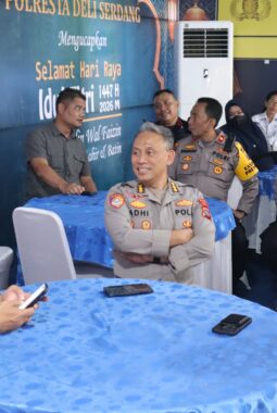Pamatwil Polda Sumut Tinjau Kesiapan Pos Pengamanan Ops Ketupat Toba 2026 di Polresta Deli Serdang