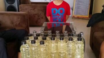 Seorang Pria Diamankan Polisi Usai Penganiayaan, Ratusan Obat Terlarang dan Miras Turut Disita