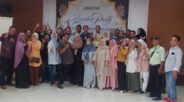 Halal Bihalal ALumni SMPN 6 Purwokerto Angkatan 1988 Berlangsung Meriah