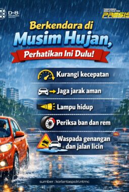 Musim Hujan dan Arus Mudik, Polres Simalungun Imbau Pengendara Tingkatkan Kewaspadaan Demi Keselamatan
