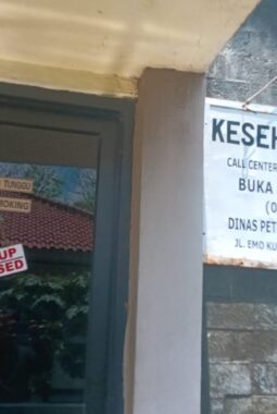 Sepi tidak ada satupun pegawai di dinas peternakan dan kesehatan hewan.picu kekecewaan warga