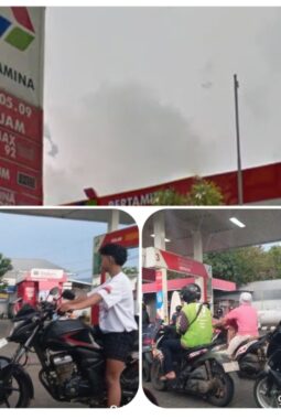 Dugaan Pengisian BBM Bolak-Balik di SPBU 44.505.09 Ungaran Timur, Antrean Motor Mengular