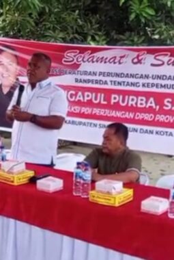Mangapul Purba SE MIKom Ketua Fraksi PDIP DPRD Sumut: Sosialisasi Peraturan Per UU an Tahun2026.Tentang KePemudaan Perlu di Sah-kan