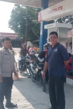 Polres Simalungun Pantau 15 SPBU, Polisi Imbau Warga Tidak Panic Buying dan Belanja Secukupnya