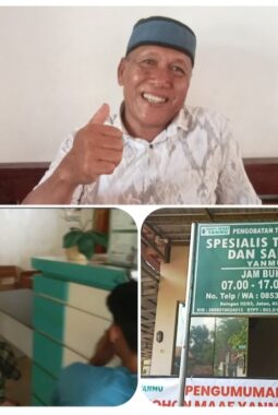 Klinik Pengobatan Tradisional Panti Sehat “YANMU” Layani Pasien Saraf Kejepit, Amandel, Ambeien hingga Patah Tulang
