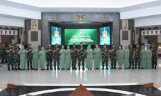 Pangdam IV/Diponegoro Pimpin Laporan Korps Kenaikan Pangkat Perwira Menengah