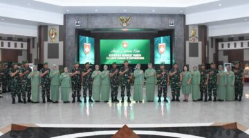 Pangdam IV/Diponegoro Pimpin Laporan Korps Kenaikan Pangkat Perwira Menengah