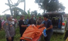 Mayat Pria Ditemukan di Sungai Kering Karangpawitan, Polisi lakukan oleh TKP