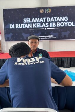 Satu Orang Narapidana Rutan Boyolali Ikuti Ujian Kejar Paket C