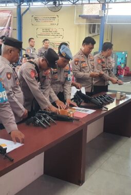 Sidak Senpi Dinas di Polres Sragen, Bidpropam Polda Jateng Kirim Sinyal Keras: Tak Ada Ruang bagi Kelalaian!