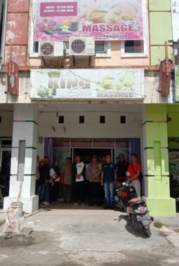 Polsek Gunung Malela Gelar Razia Di King SPA, “Tidak Ada Human Trafficking, Tidak Ada Anak di Bawah Umur”