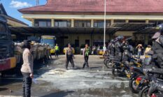 Antisipasi situasi Kontijensi, Polres Semarang gelar simulasi.