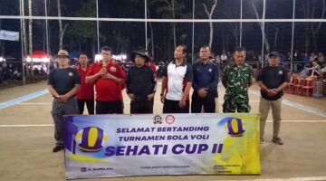 Turnamen Voli Sehati Cup II Manyaran Resmi Dibuka, Polisi Pastikan Pengamanan Kondusif