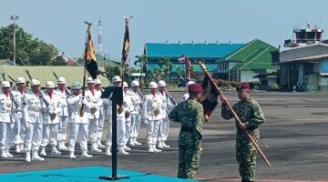 Pisah Sambut Danlanumad Ahmad Yani, Dihadiri Pejabat dan Dipimpin Danpuspenerbad