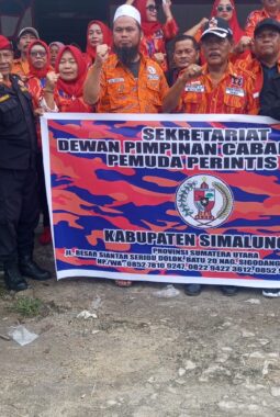 Ketua DPW Pemuda Perintis 59 DR Minten Saragih Percayakan:  Zulkarnain Sinaga SPi,Jadi Ketua DPC PP 59 Kabupaten Simalungun.