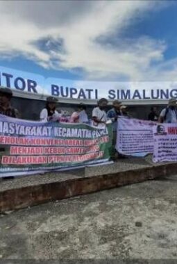 Demban Simalungun ” gugat ” pelanggaran izin konversi teh Sidamanik