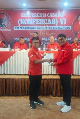 Steven Samrin Girsang Kembali Ketua DPC PDIP Simalungun Periode 2025-2030