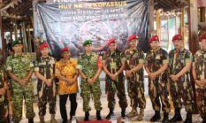 Komandan Kodim 0729/Bantul Hadiri Syukuran HUT ke-74 Kopassus di Bantul