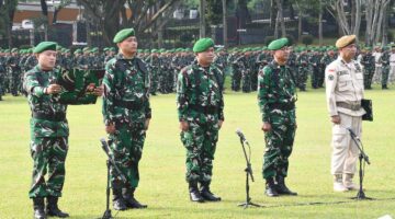 Pangdam IV/Dip Dorong Prajurit Tetap Profesional, Adaptif dan Jaga Nama Baik TNI Pada Upacara 17-an