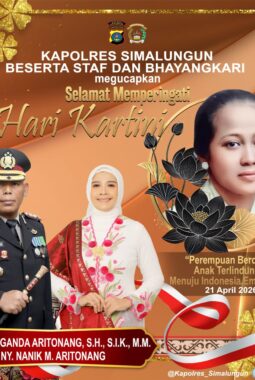 Kapolres Simalungun dan Bhayangkari Peringati Hari Kartini — Dukung Perempuan Berdaya Menuju Indonesia Emas 2045